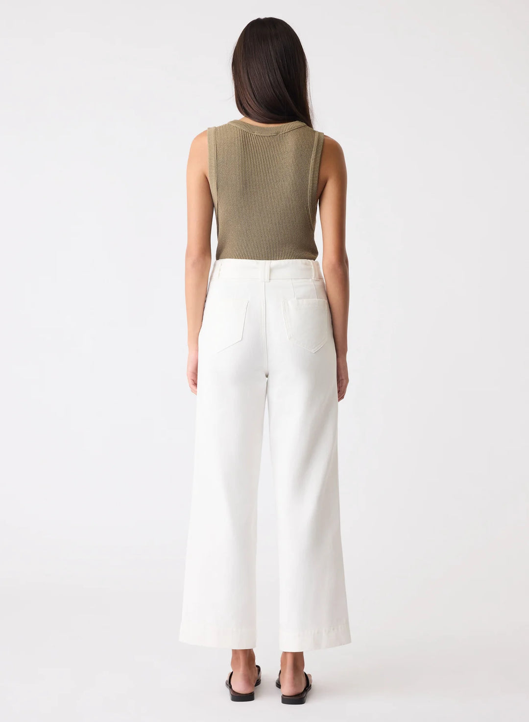 Esmaee Capilla Denim Jeans - Ivory