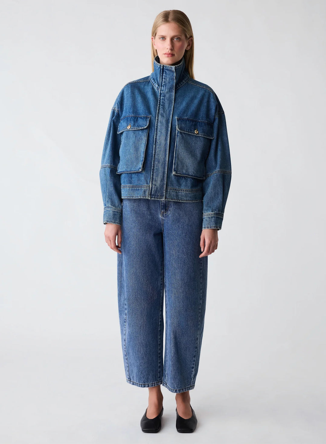 Esmaee Terminal Denim Jacket - Shop 9