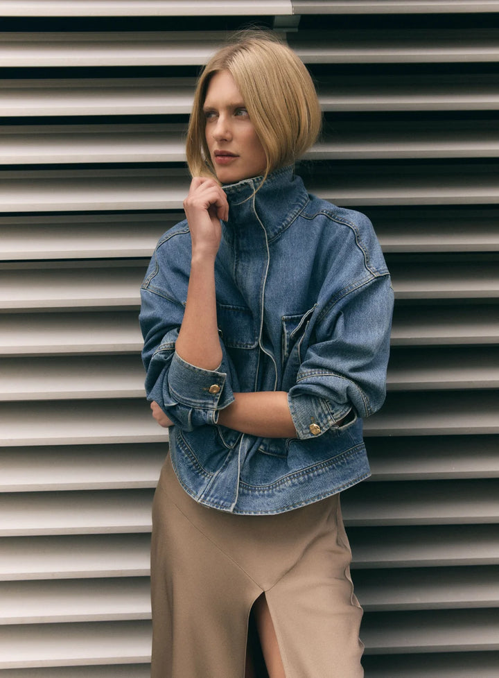 Esmaee Terminal Denim Jacket - Shop 9