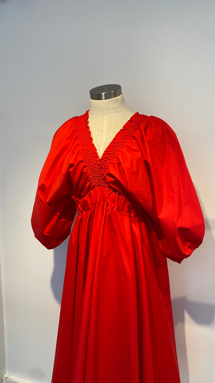 Lauren Vidal Asma Dress - Rouge