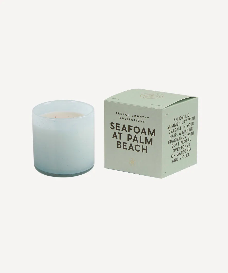 French Country Seafoam at Palm Beach Glass Candle - Shop 9