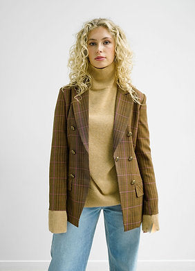 Harlem Charlotte Blazer - Brown - Shop 9