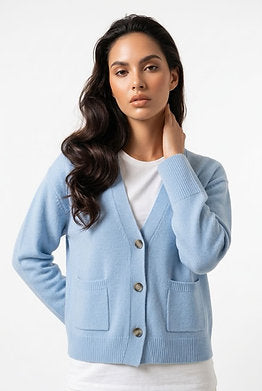 Harlem Coco Cardigan - Blue - Shop 9