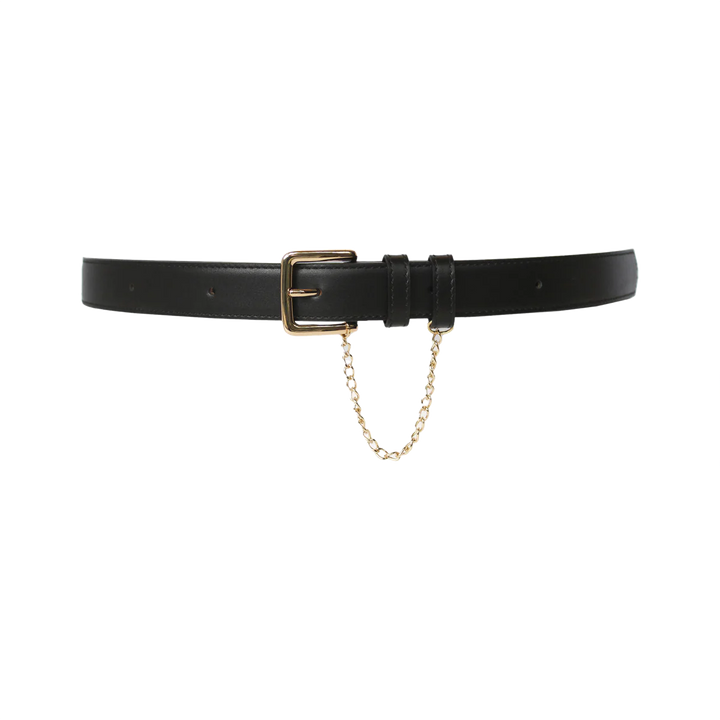 Kathryn Wilson Classic Belt - Black Calf - Shop 9