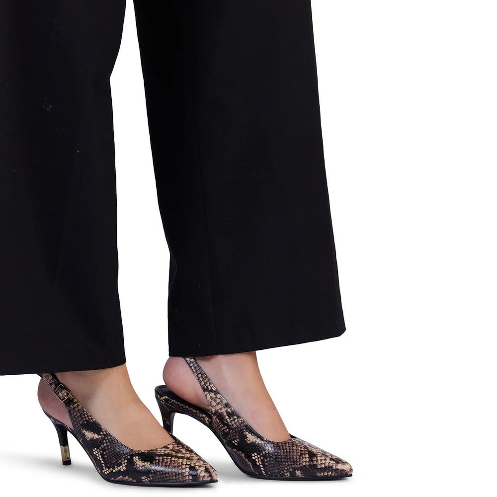 Kathryn Wilson Estelle Slingback - Python Calf - Shop 9