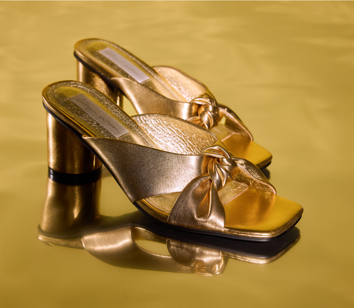 Kathryn Wilson Hannah Heel - Gold Calf - Shop 9