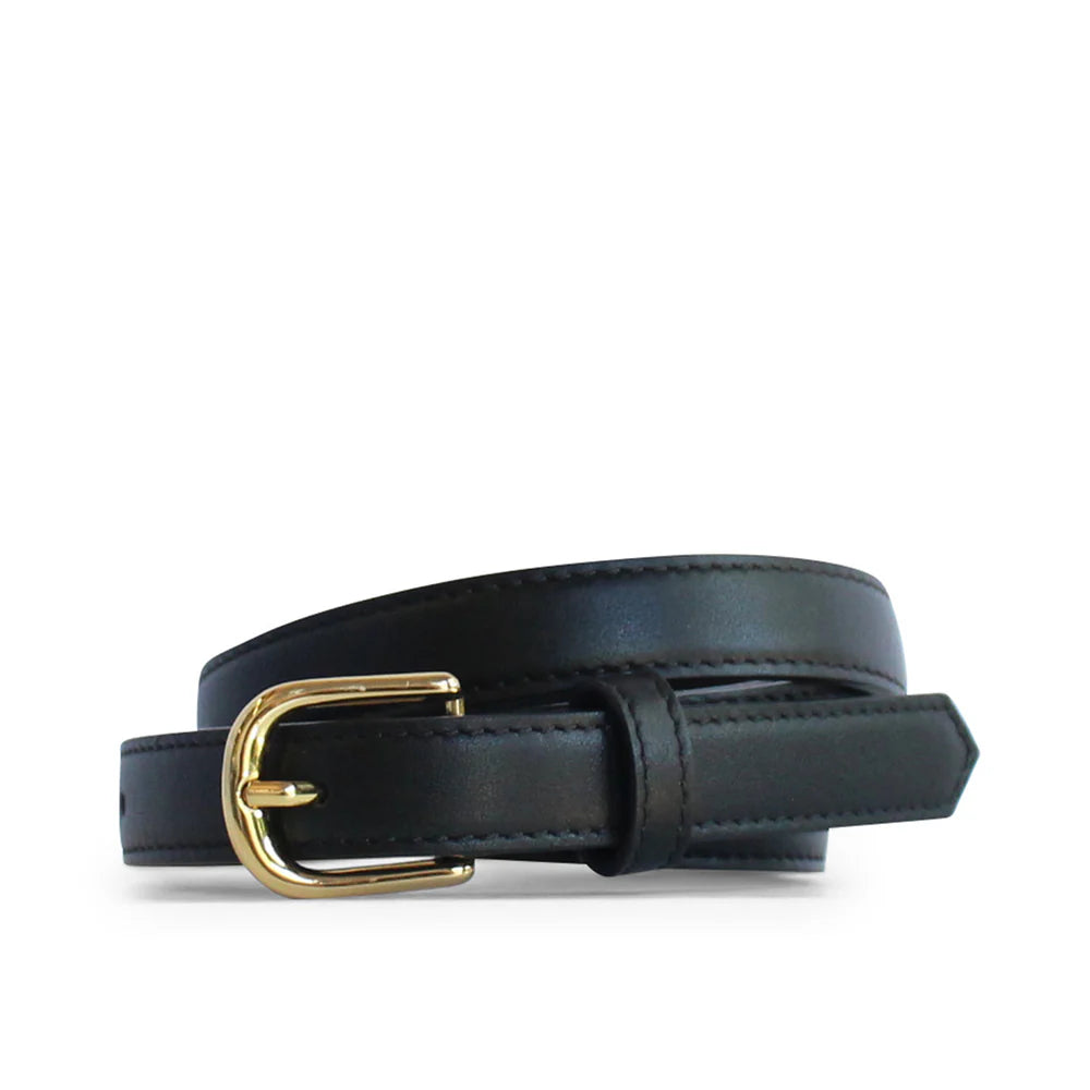 Kathryn Wilson Lauren Belt - Black Calf - Shop 9