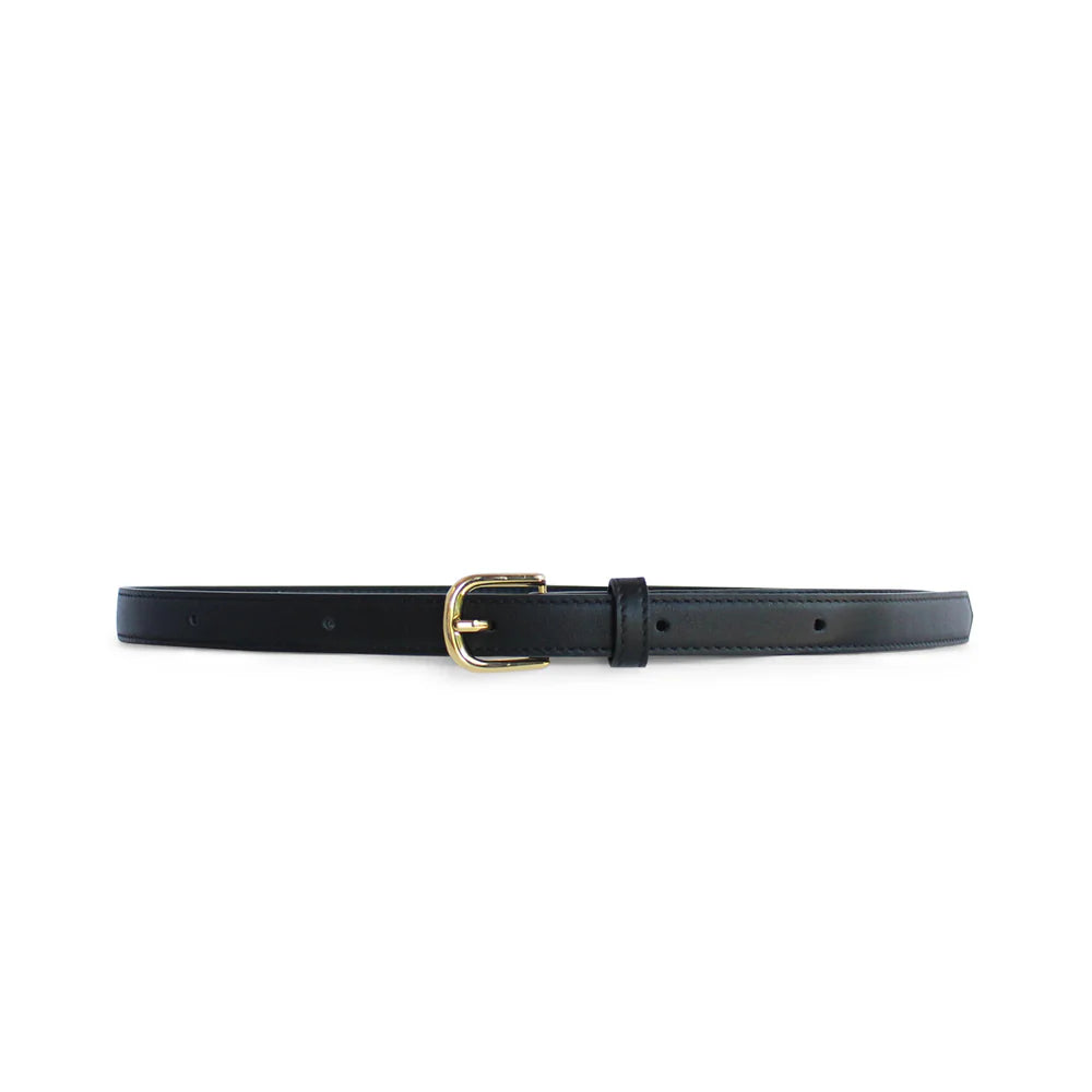 Kathryn Wilson Lauren Belt - Black Calf - Shop 9