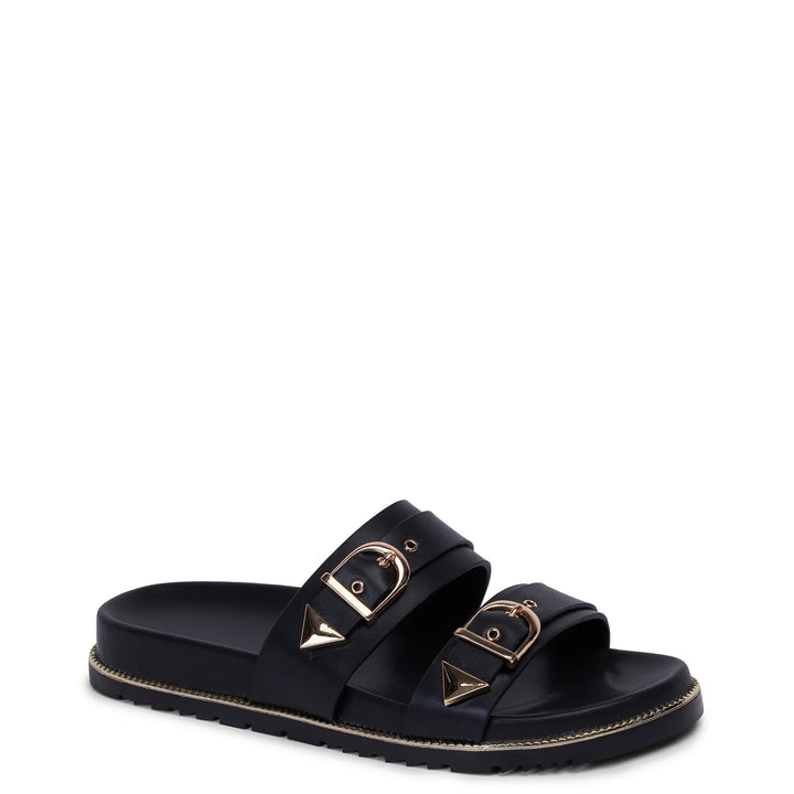 Kathryn Wilson Natalie Slide - Black - Shop 9