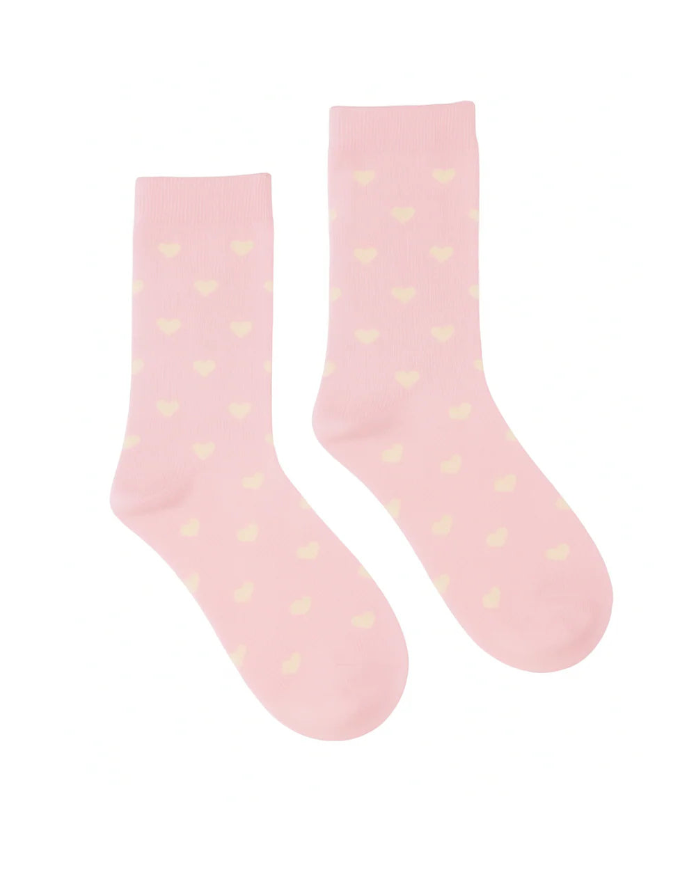 Kathryn Wilson Socks - Pink/Cream Hearts - Shop 9