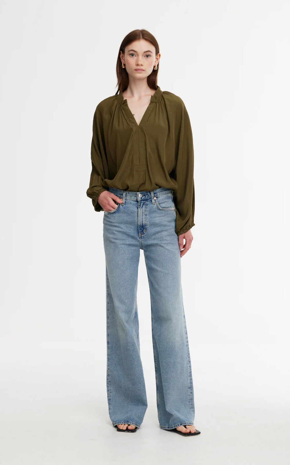 Kinney Ally Top - Khaki - Shop 9