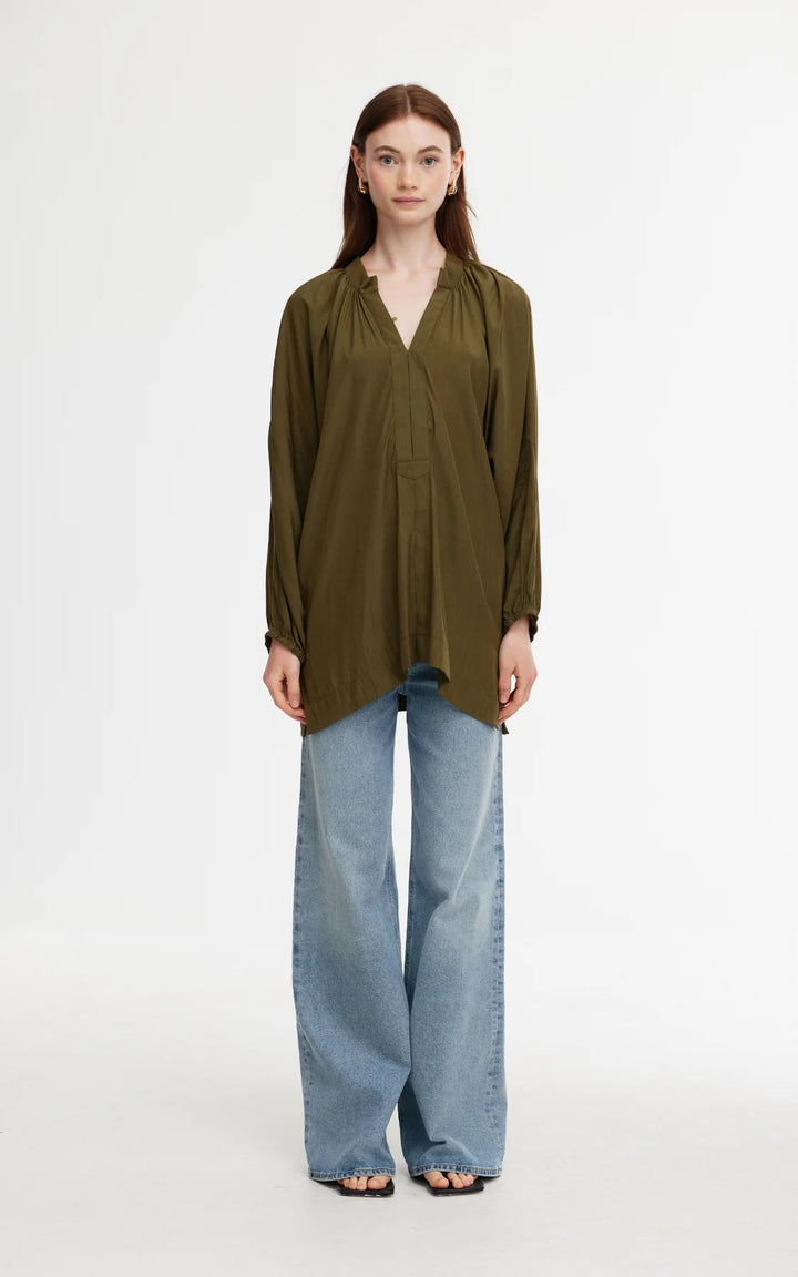 Kinney Ally Top - Khaki - Shop 9