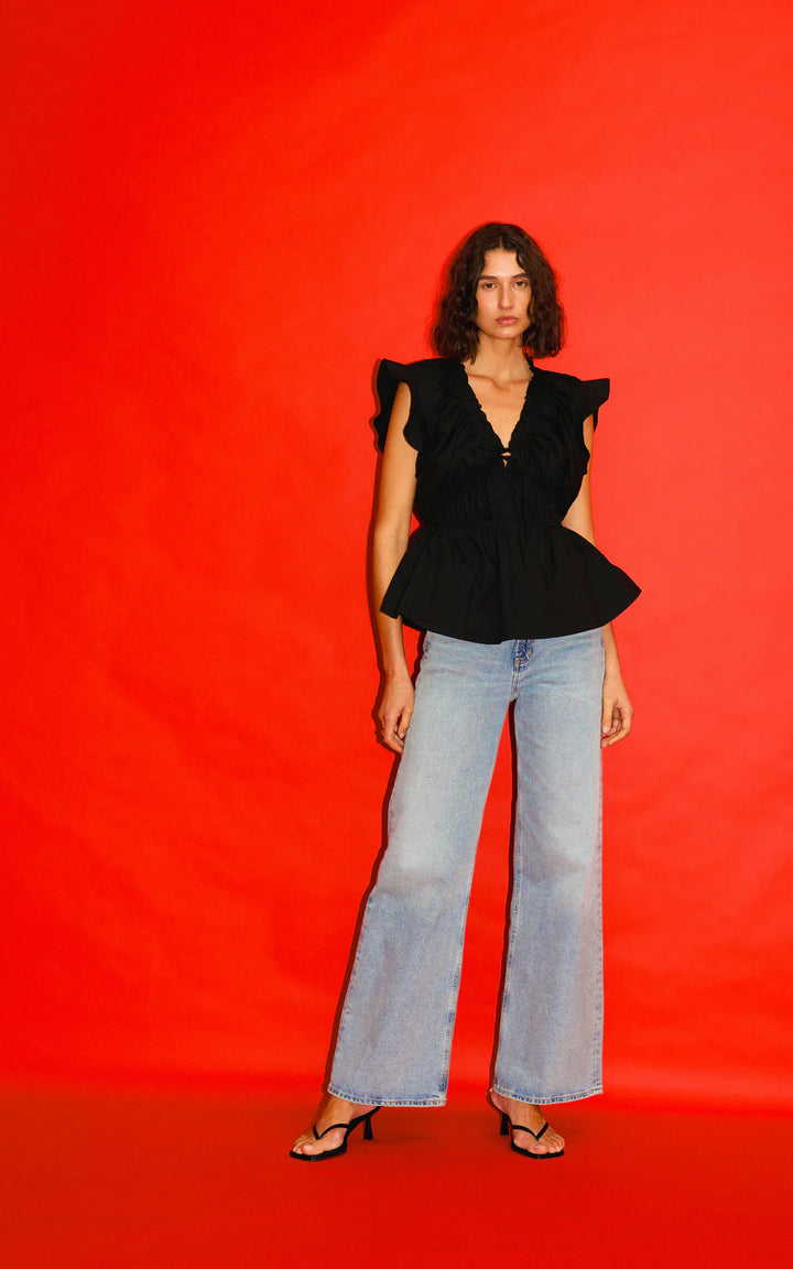 Kinney Bobbie Top - Black - Shop 9