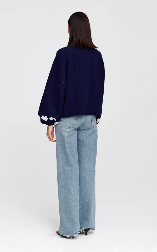 Kinney Cherie Hearts Knit - Midnight - Shop 9