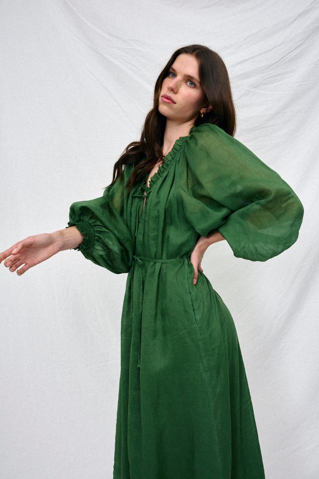 Kinney Claudia Dress - Sage - Shop 9