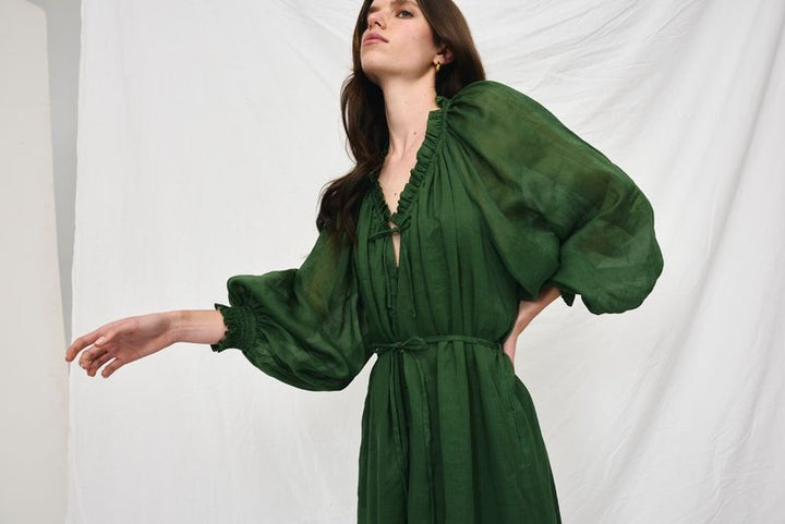 Kinney Claudia Dress - Sage - Shop 9