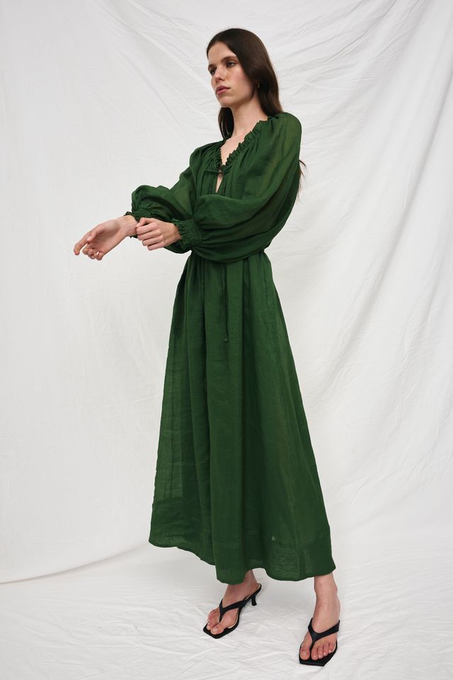 Kinney Claudia Dress - Sage - Shop 9