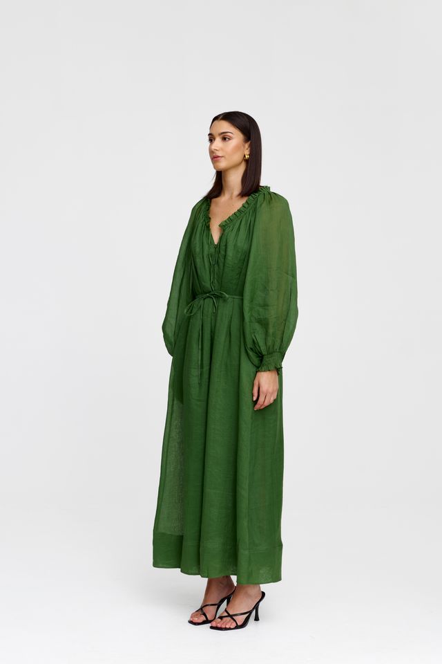 Kinney Claudia Dress - Sage - Shop 9