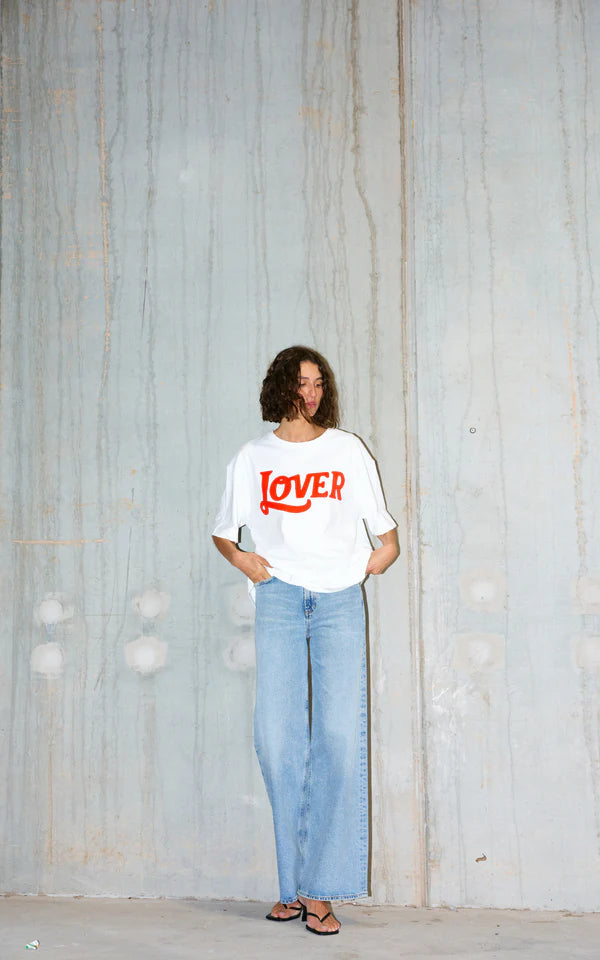 Kinney Lover Tee - White - Shop 9