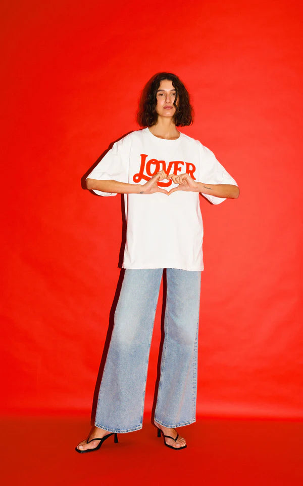 Kinney Lover Tee - White - Shop 9