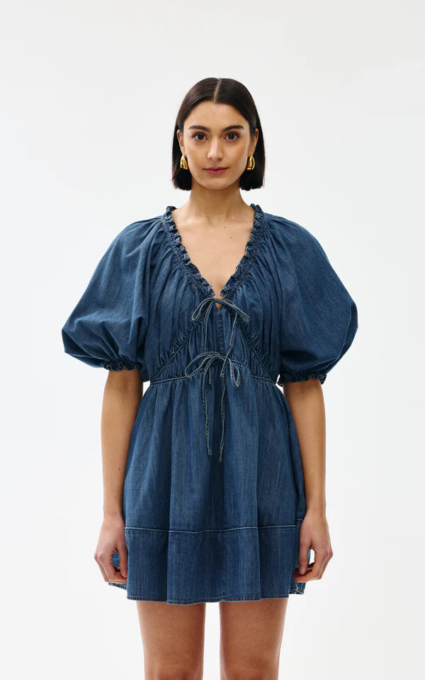 Kinney Pia Dress - Denim - Shop 9