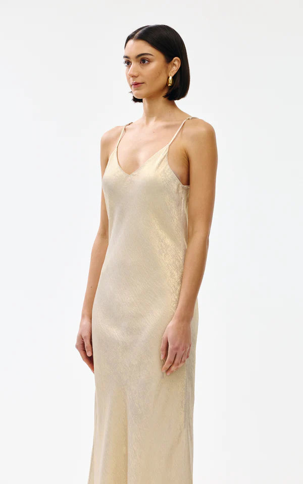 Kinney Rou Slip - Gold Lustre - Shop 9