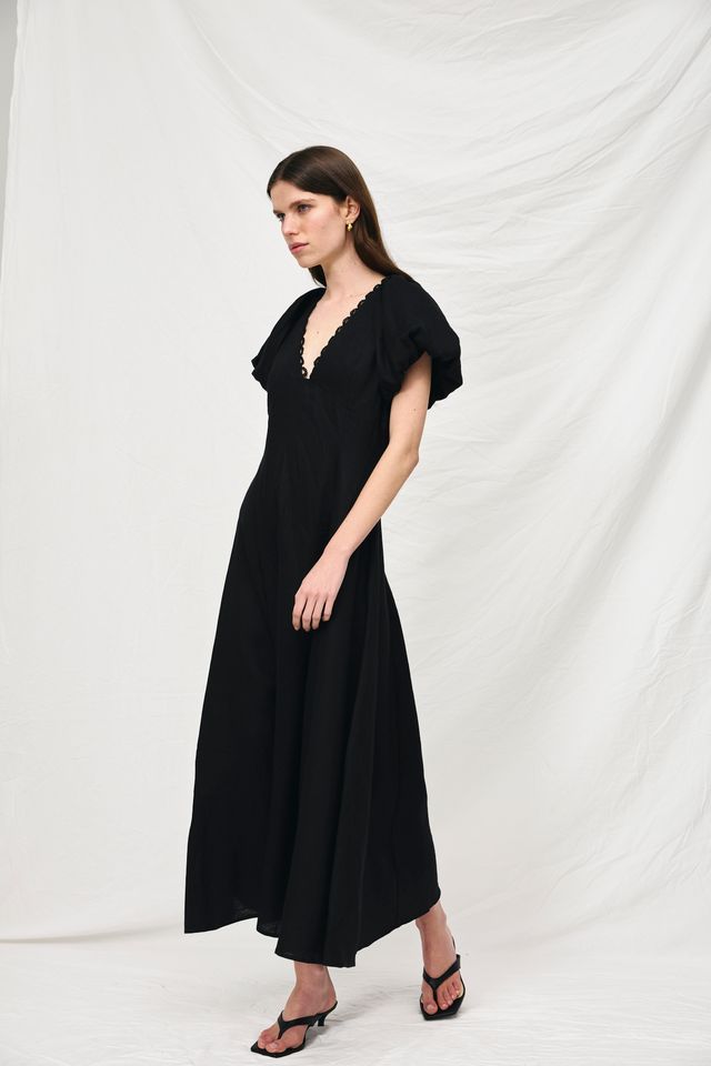 Kinney Theo Dress with Black Trim - Shop 9