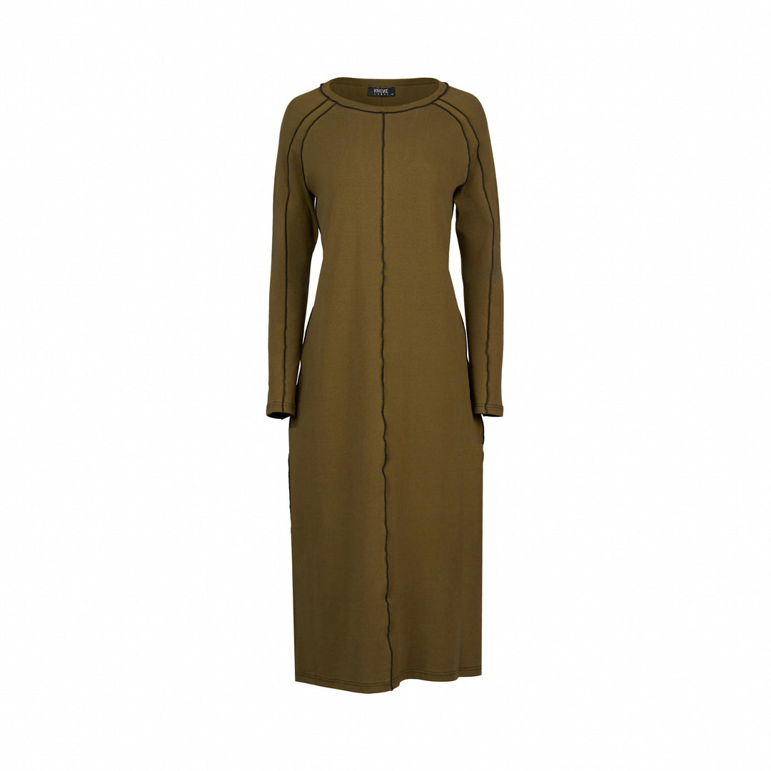 Knewe Alex Dress - Olive/Black - Shop 9