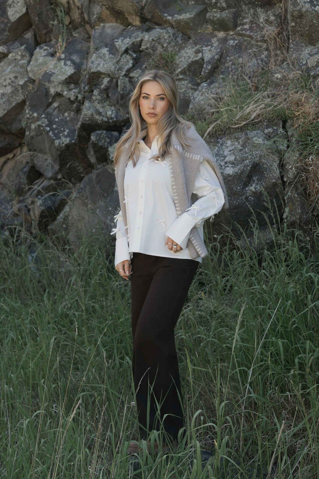 Knewe Bow Shirt - Shop 9