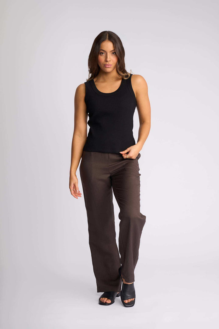 Knewe Riviera Tank - Black - Shop 9