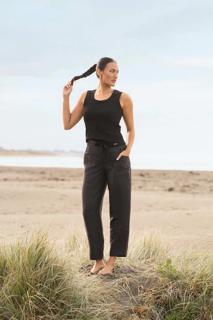 Knewe Riviera Tank - Black - Shop 9
