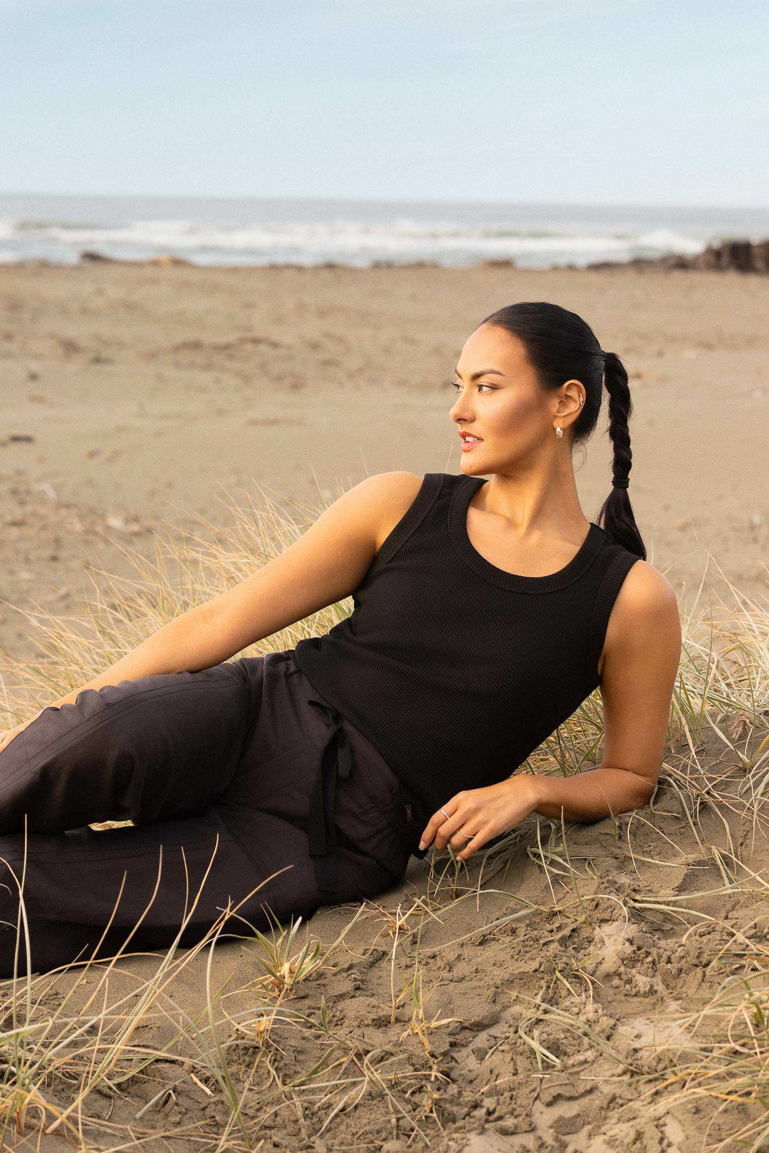 Knewe Riviera Tank - Black - Shop 9
