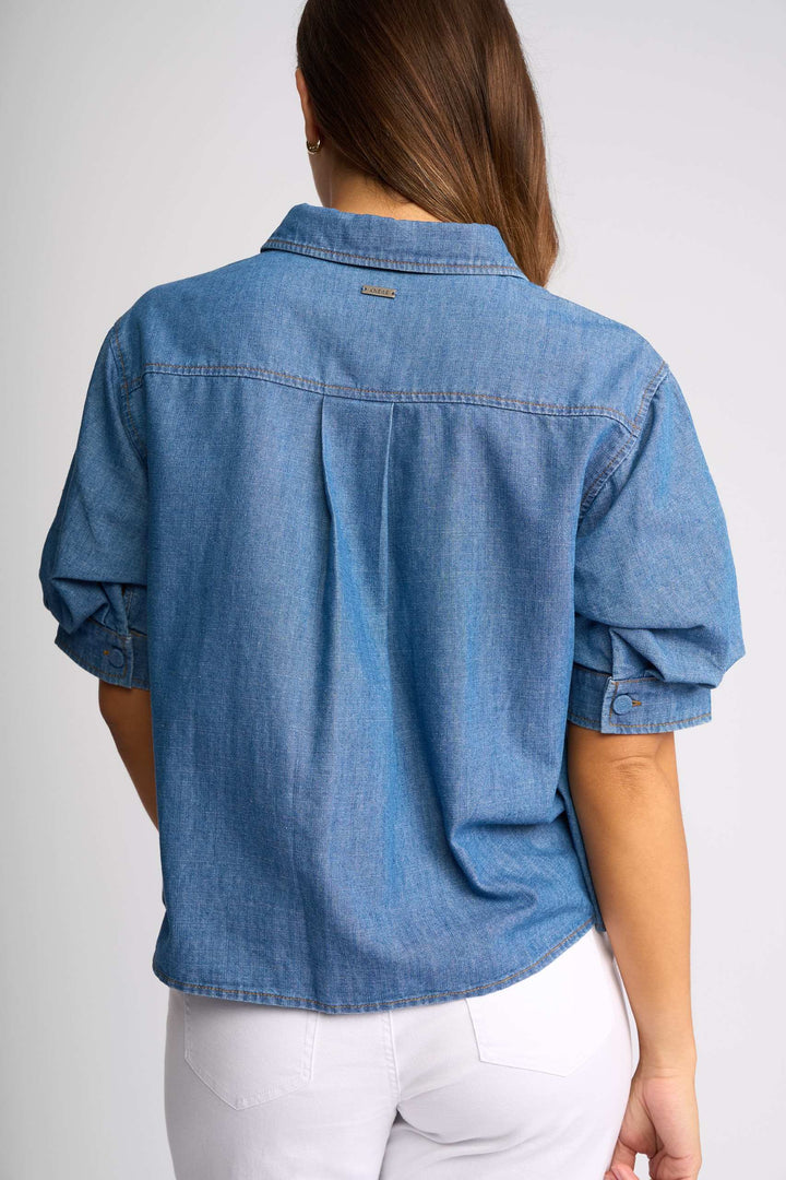 Knewe Titan Shirt - Washed Blue - Shop 9