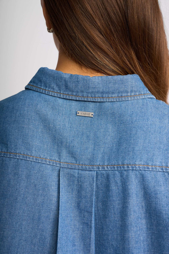 Knewe Titan Shirt - Washed Blue - Shop 9