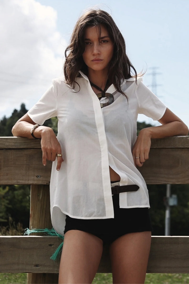 Knuefermann Atlanta Shirt - Ivory - Shop 9