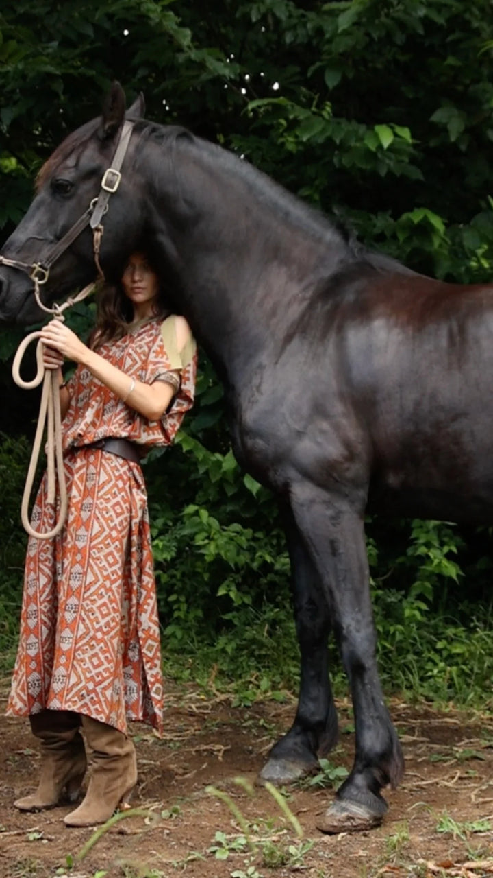 Knuefermann Ava Resort Long Dress - Morocco
