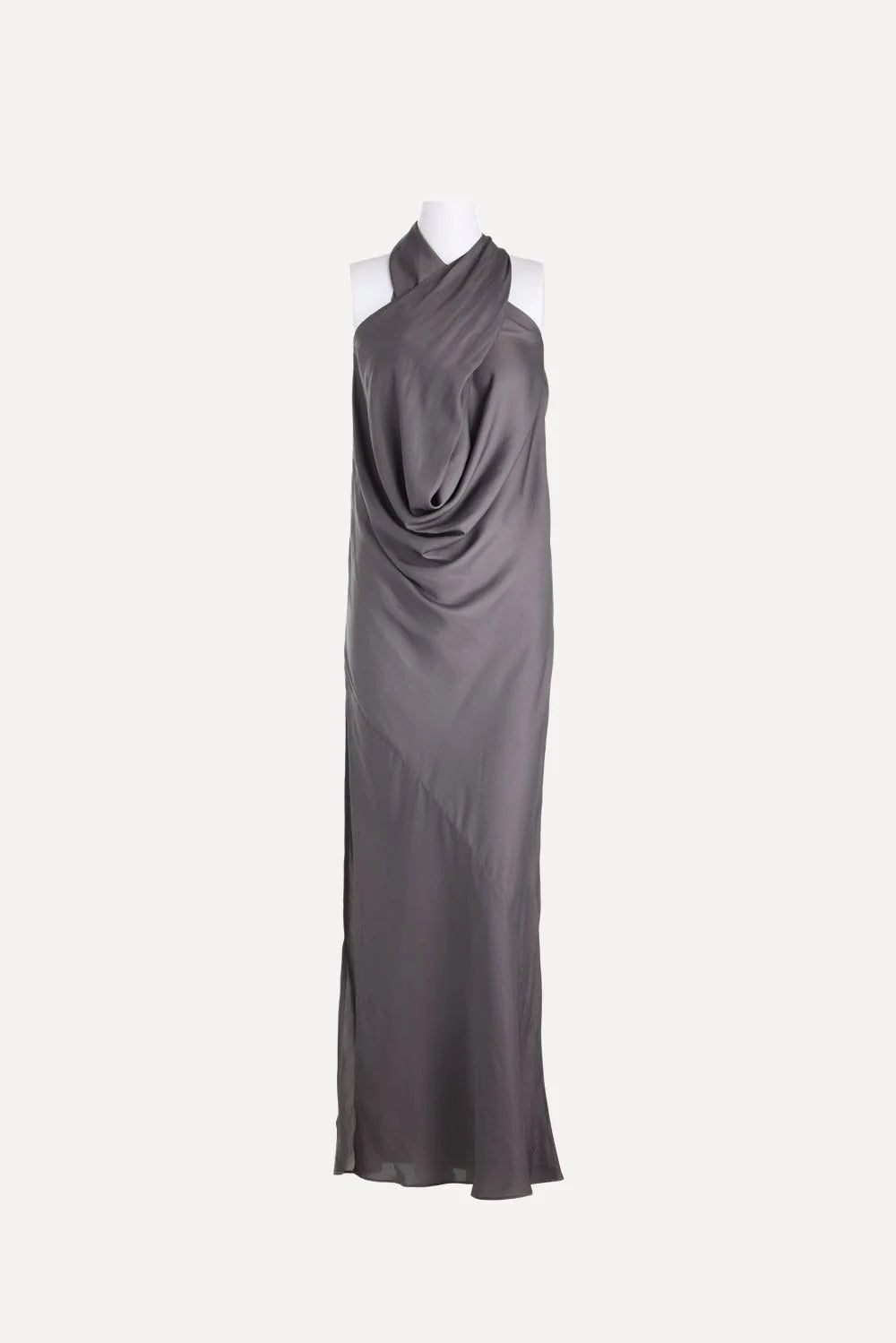 Knuefermann Berlin Dress with Side Split - Slate
