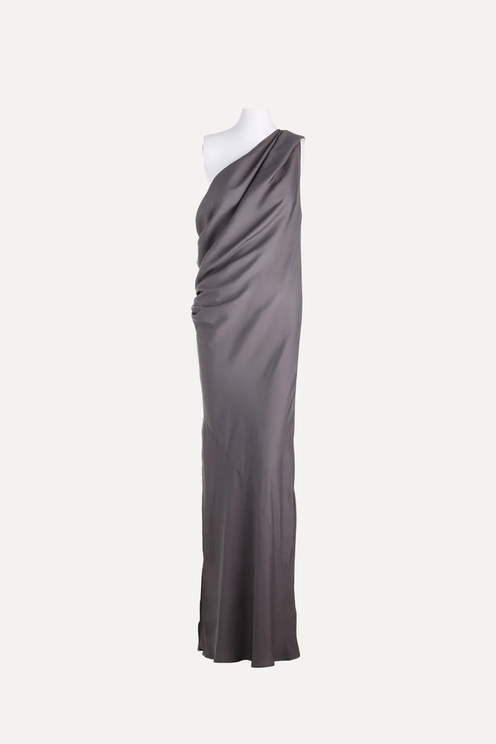Knuefermann Berlin Dress with Side Split - Slate