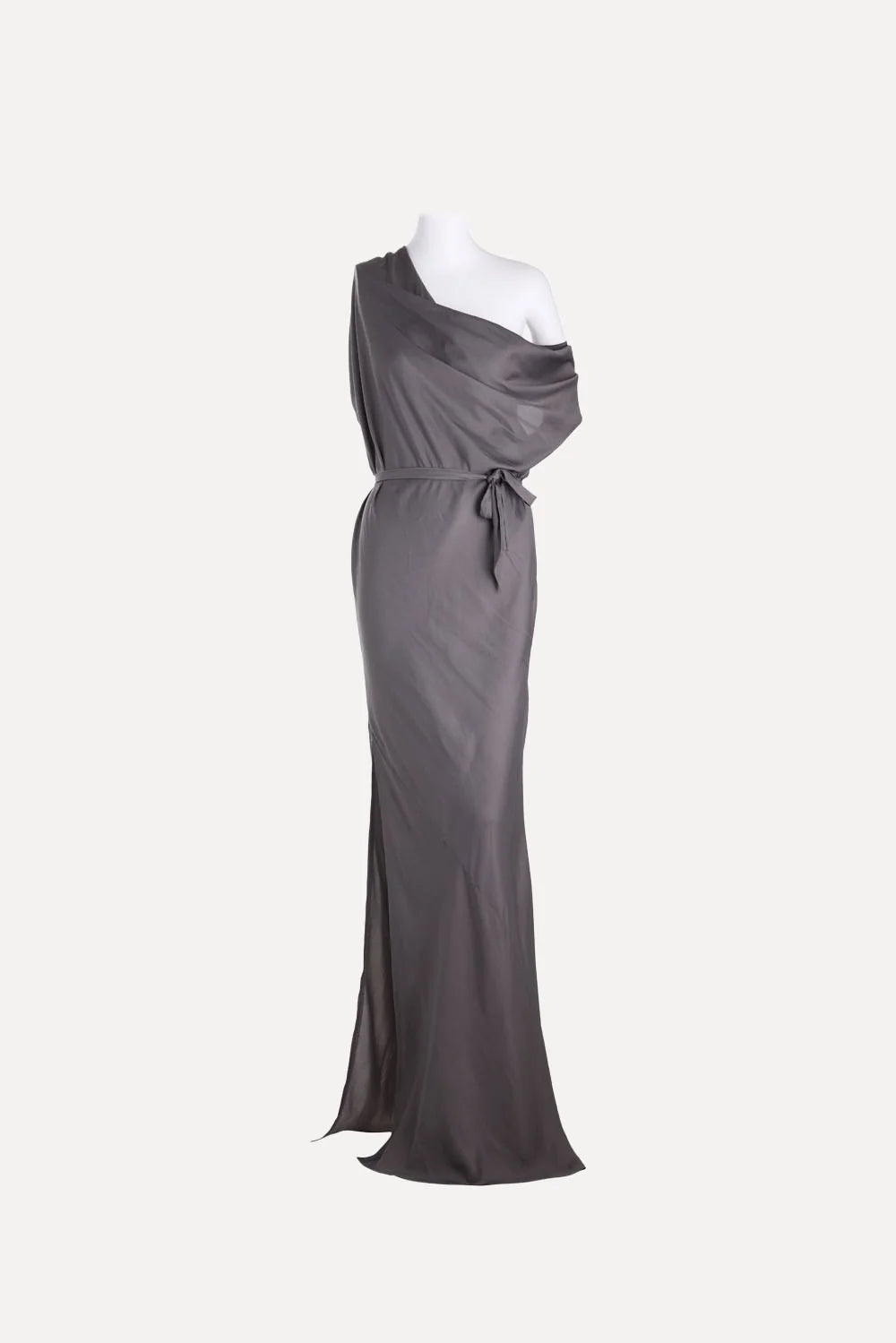 Knuefermann Berlin Dress with Side Split - Slate