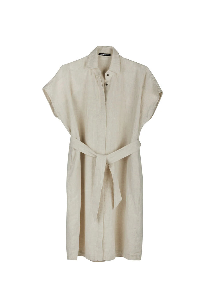 Knuefermann Coco Linen Shirtdress - Natural - Shop 9