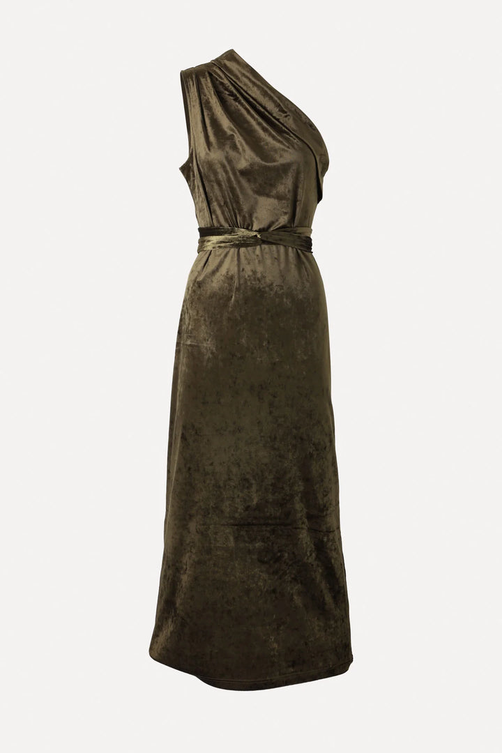 Knuefermann Dita Dress - Gold Sage - Shop 9