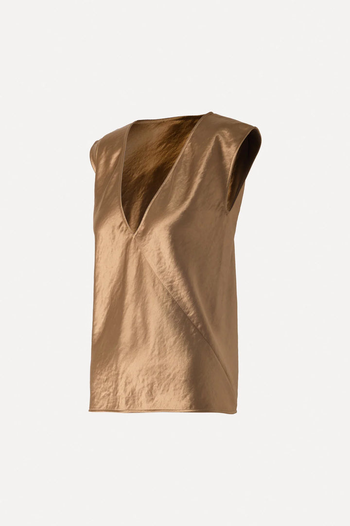 Knuefermann Halston Top - Bronze - Shop 9
