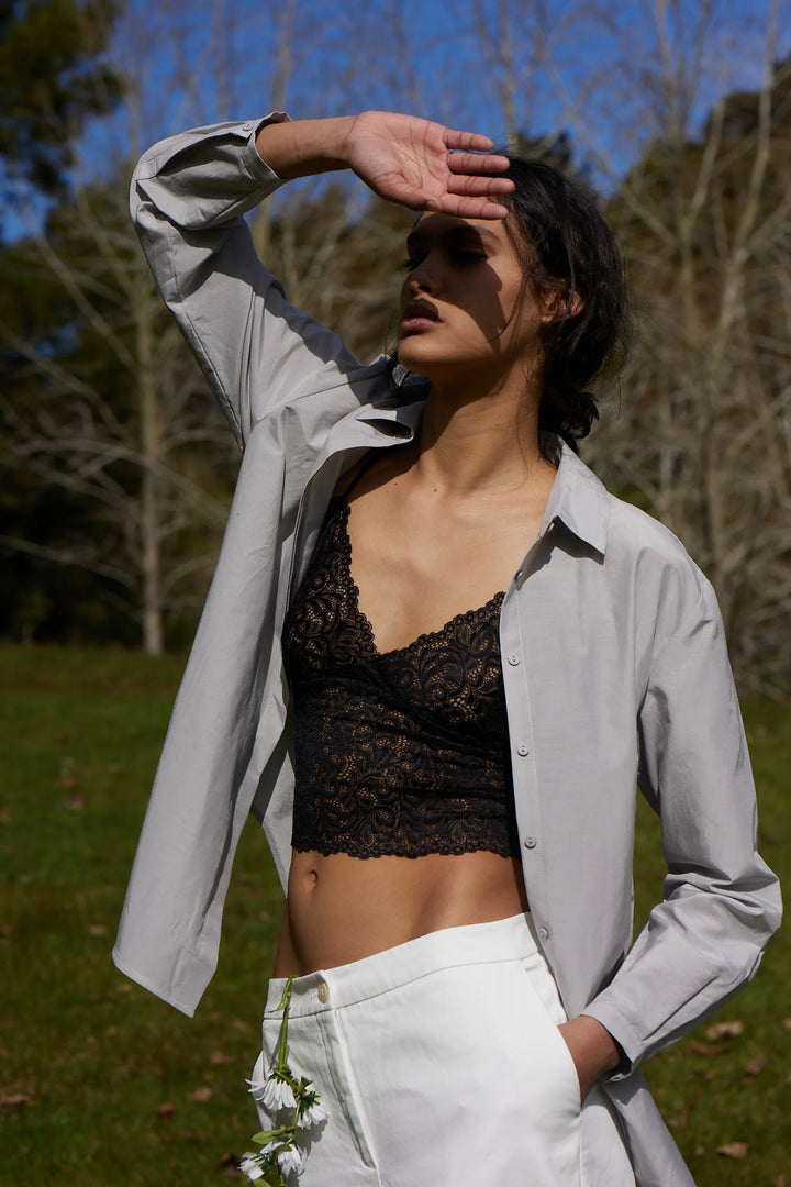 Knuefermann Lace Cami - Black - Shop 9