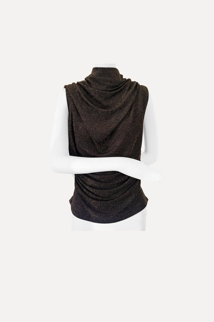 Knuefermann Lounge Top - Black/Gold - Shop 9