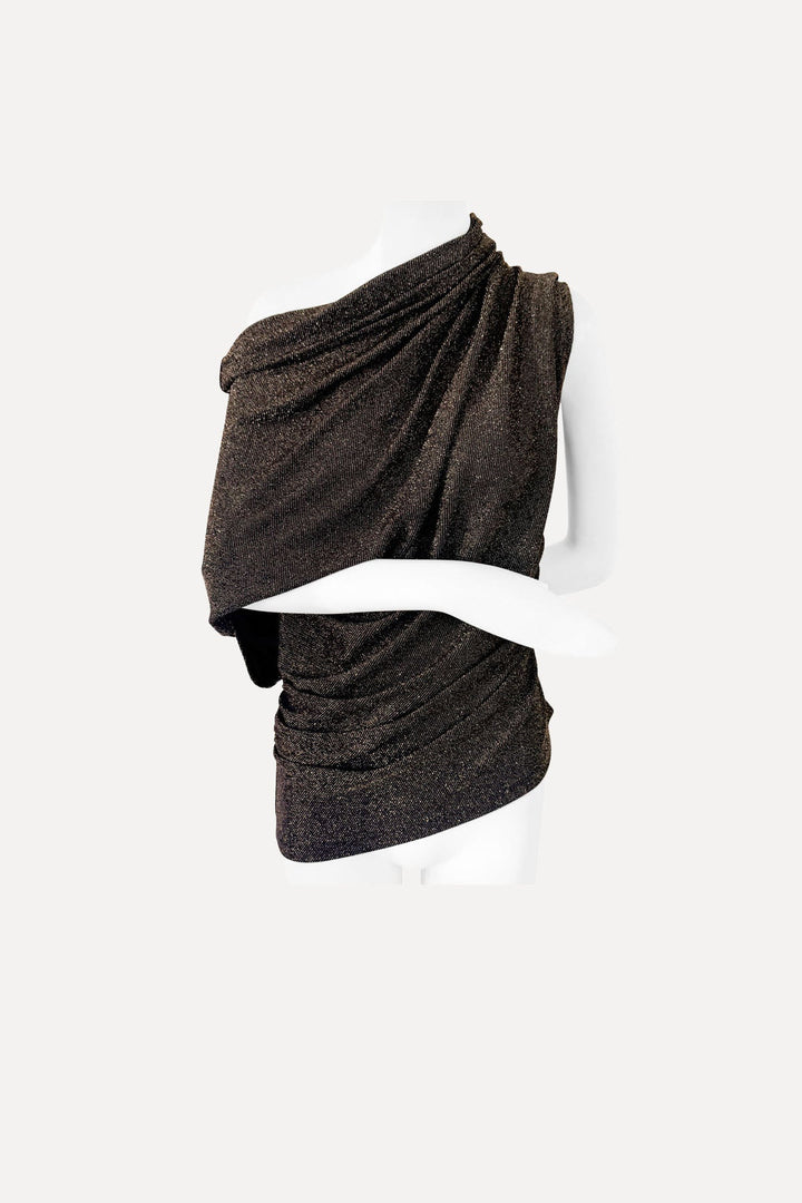 Knuefermann Lounge Top - Black/Gold - Shop 9