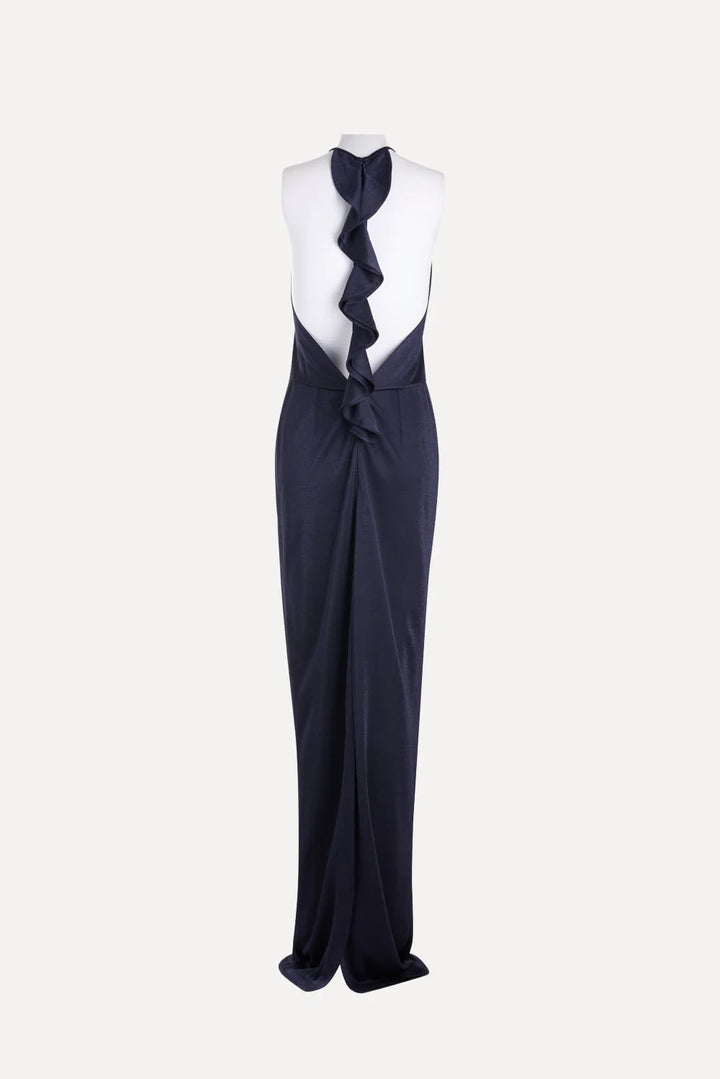 Knuefermann Mara Ruffle Dress - Midnight - Shop 9