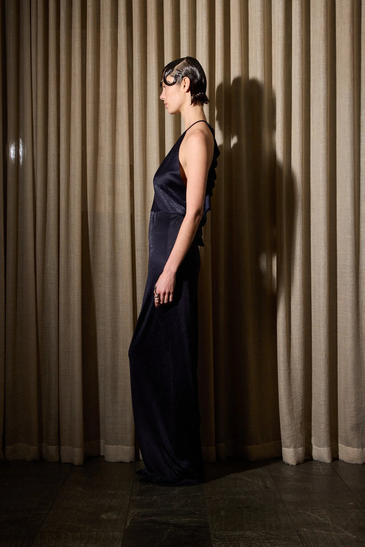 Knuefermann Mara Ruffle Dress - Midnight - Shop 9