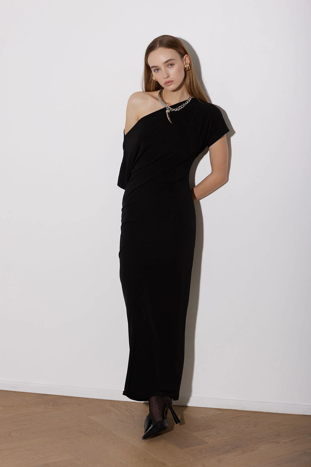 Knuefermann Senna Dress Long - Black