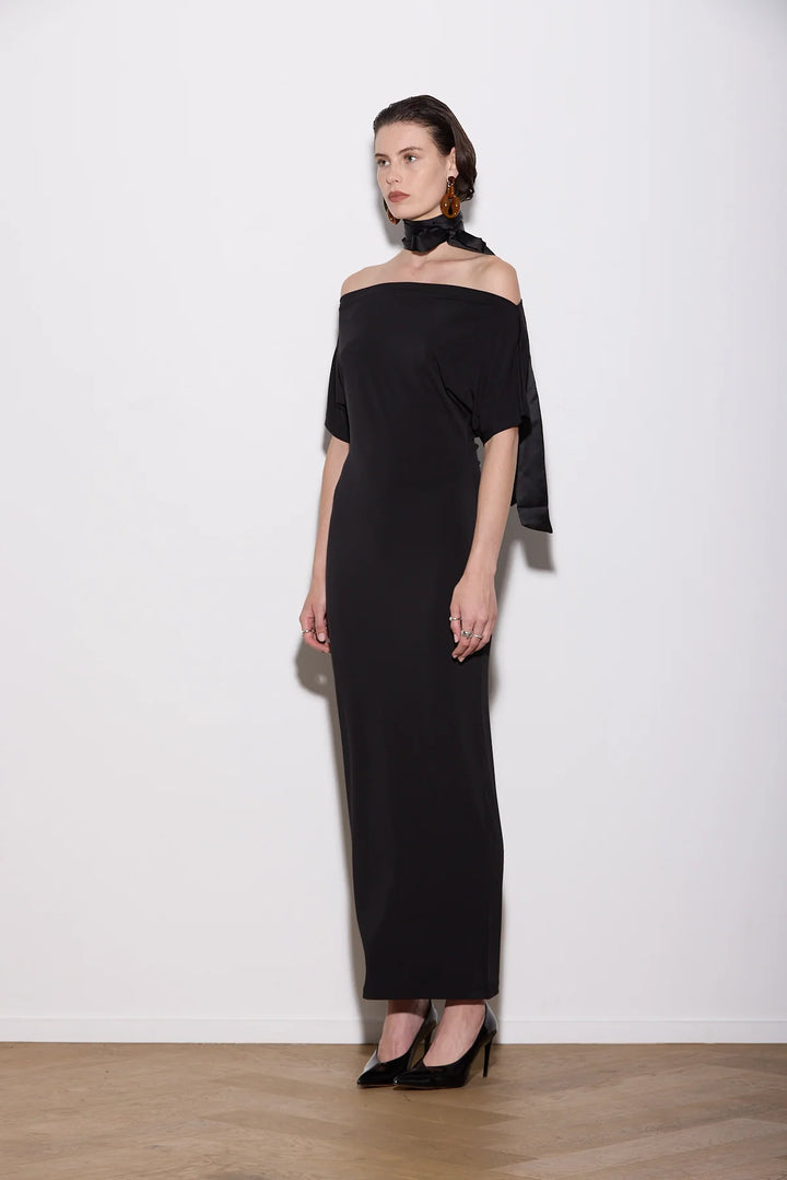 Knuefermann Senna Dress Long - Black