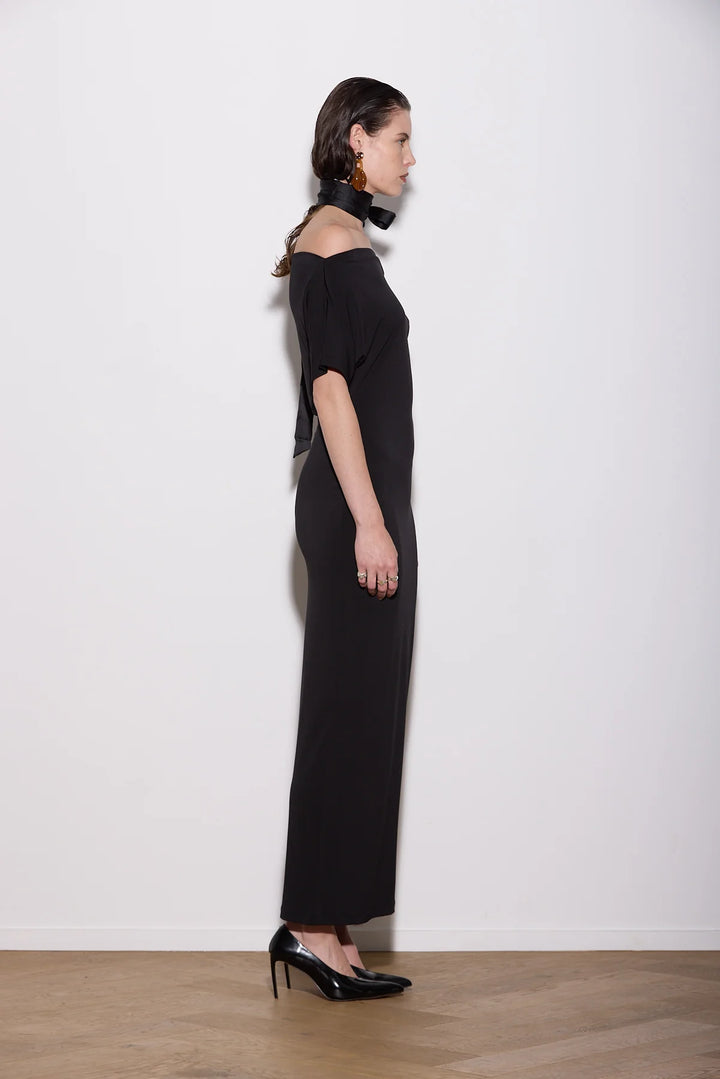 Knuefermann Senna Dress Long - Black